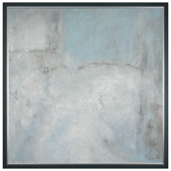 Soft Blue Sky Art - Casabella Interiors